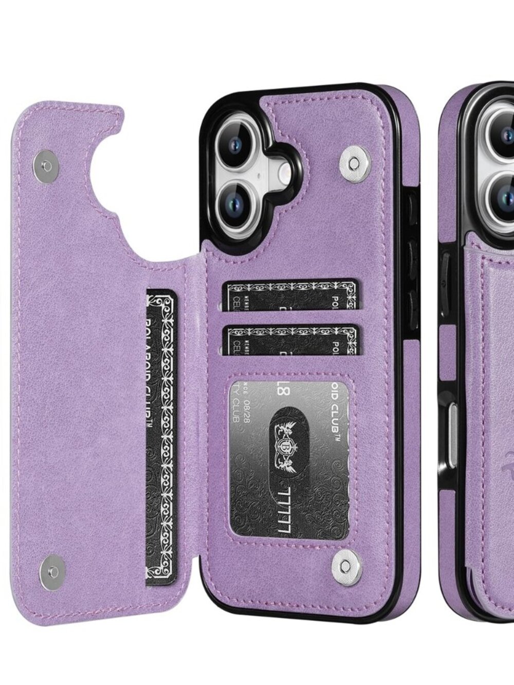 iPhone 17 Wallet Case with Card Holder